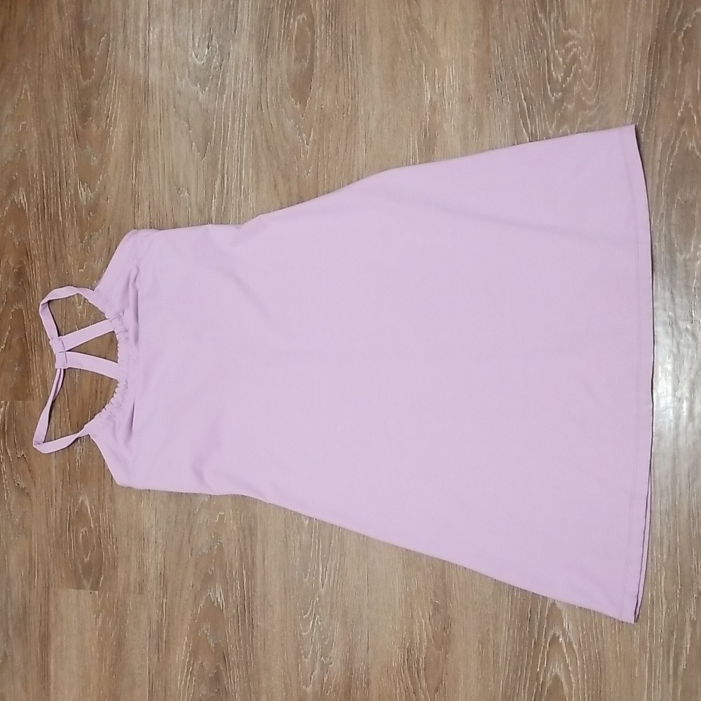(L) prAna Pastel Athleisure Dress Activewear Luxury Outdoor Comfort Vacation
